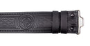 Celtic Embossed Leather Kilt Belt