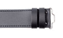 Plain Leather Velcro Kilt Belt