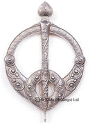 Battersea Spiral  Penannular Plaid Brooch