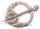Battersea Spiral  Penannular Plaid Brooch