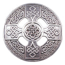 Celtic Cross Plaid Brooch