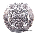 Celtic Key Plaid Brooch