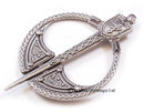 Lion Rampant  Penannular Plaid Brooch