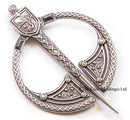 Lion Rampant  Penannular Plaid Brooch