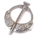 Highland Thistle Penannular Plaid Brooch