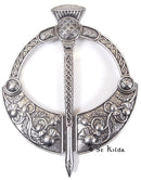 Highland Thistle Penannular Plaid Brooch