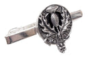 Clan Crest Tie Clips in Pewter - St Kilda