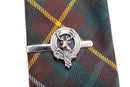 Clan Crest Tie Clips in Pewter - St Kilda