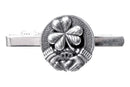 Clan Crest Tie Clips in Pewter - St Kilda