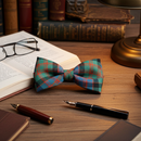 Tartan Bow Tie - Wing Collar (100% Wool)