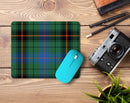 Davidson Tartan Mouse Pad featuring a stylish design, perfect for enhancing your workspace with precision tracking and a luxurious bonded polyester fabric surface.