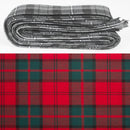 Wool Strip Ribbon in Dunbar Tartan - 5 Strips, Choose your Width, ideal for weddings and various decorations.