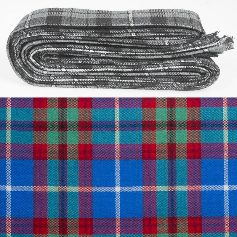 String Ribbon Wool Edinburgh Tartan Wool Strip Ribbon