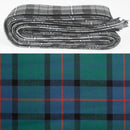 Wool Strip Ribbon in Flower of Scotland Tartan - 5 strips, perfect for weddings and creative decor projects