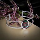 Heathergems Double Bar Bangle