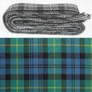 Wool Strip Ribbon in Gordon Ancient Tartan - 5 Strips, Choose your Width, ideal for wedding and event decorations.