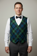 Gordon Modern Tartan Gents Waistcoat