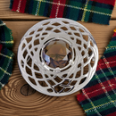 Celtic Plaid Brooch With Stone