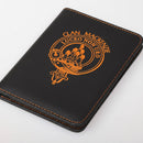 MacKenzie Clan Crest Leather Passport Cover