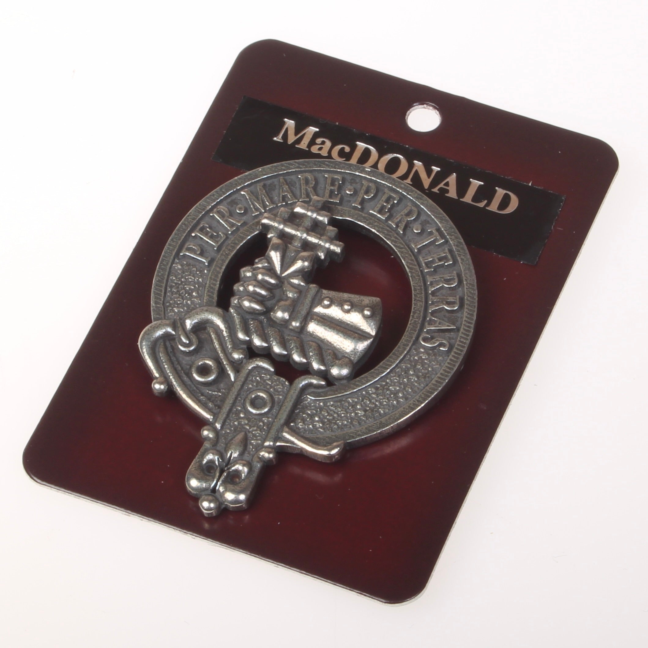 MacDonald of Sleat Clan Crest Badge