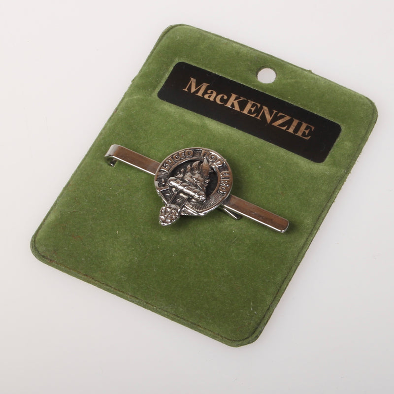 Mackenzie Clan Crest Pewter Tie Slide