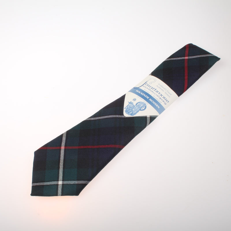 Pure Wool Tie in MacKenzie Modern Tartan