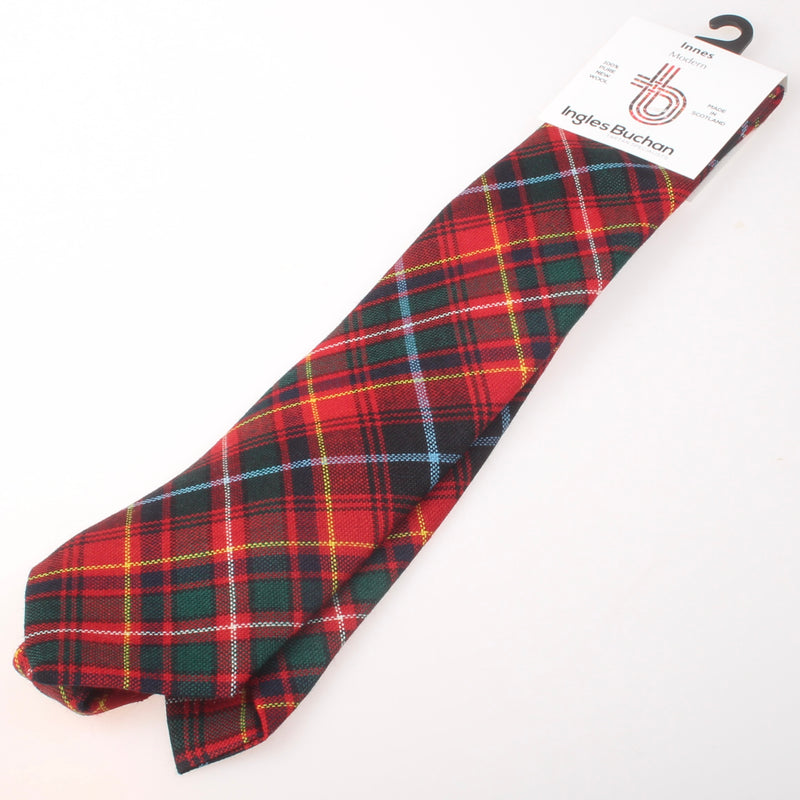 Pure Wool Tie in Innes Modern Tartan.