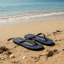 Gunn Tartan Flip Flops With Matching Bag