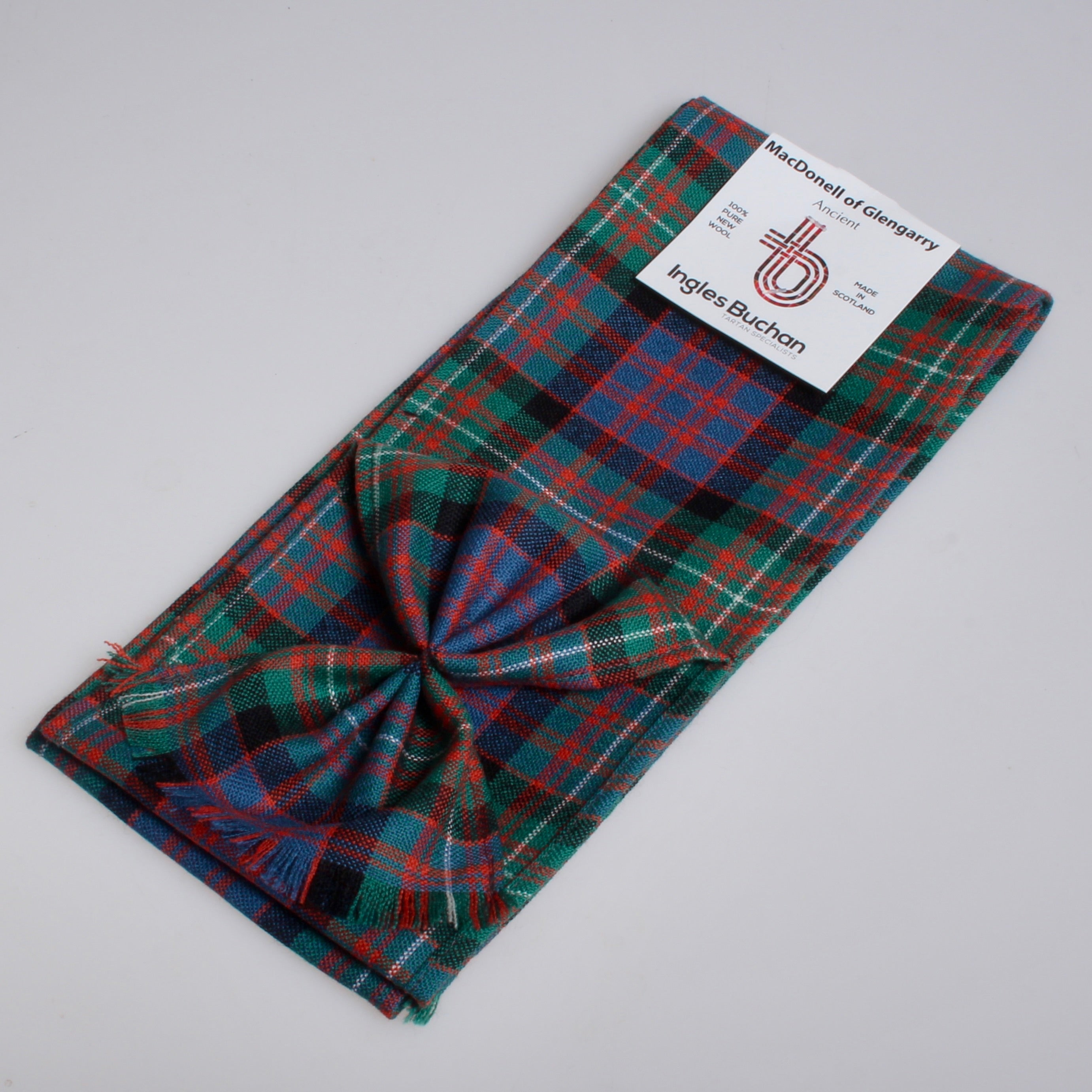 MacDonnell of Glengarry Ancient Tartan T-Shirt Half of Me - Cross Style main image 1