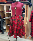 Full Lined Tartan Circle Skirt