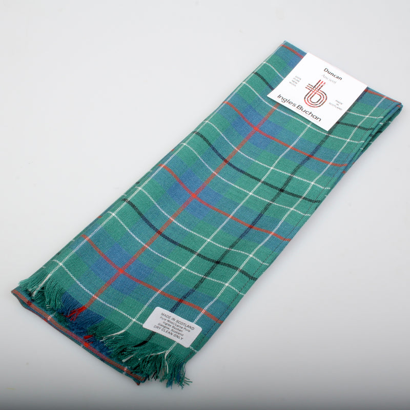 Scarf in Duncan Ancient Wool Tartan