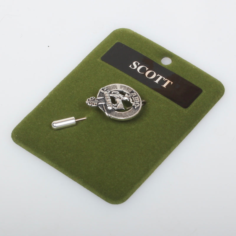 Scott Clan Crest Pewter Tie Pin