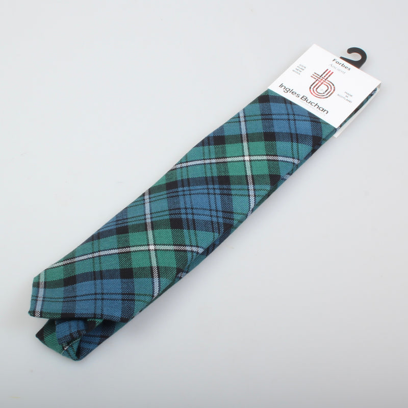 Pure Wool Tie in Forbes Ancient Tartan.