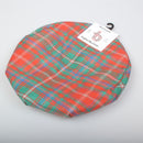 Stylish Pure Wool Golf Cap in MacDougall Ancient Tartan by Ingles Buchan, perfect for golf or everyday wear.