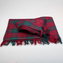Extra Long Lindsay Modern Stole showcasing its elegant Scottish tartan design, perfect for adding sophistication to any outfit.
