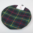 Pure Wool Golf Cap in Farquharson Modern Tartan