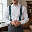 Tartan Braces (suspenders) in Robertson Hunting Ancient