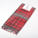 Wool Cummerbund in Morrison Red Modern Tartan