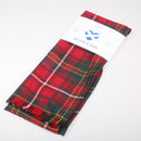 Luxury Lightweight Scarf in Hay Modern Tartan