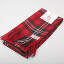Scott Red Modern Tartan Wool Sash