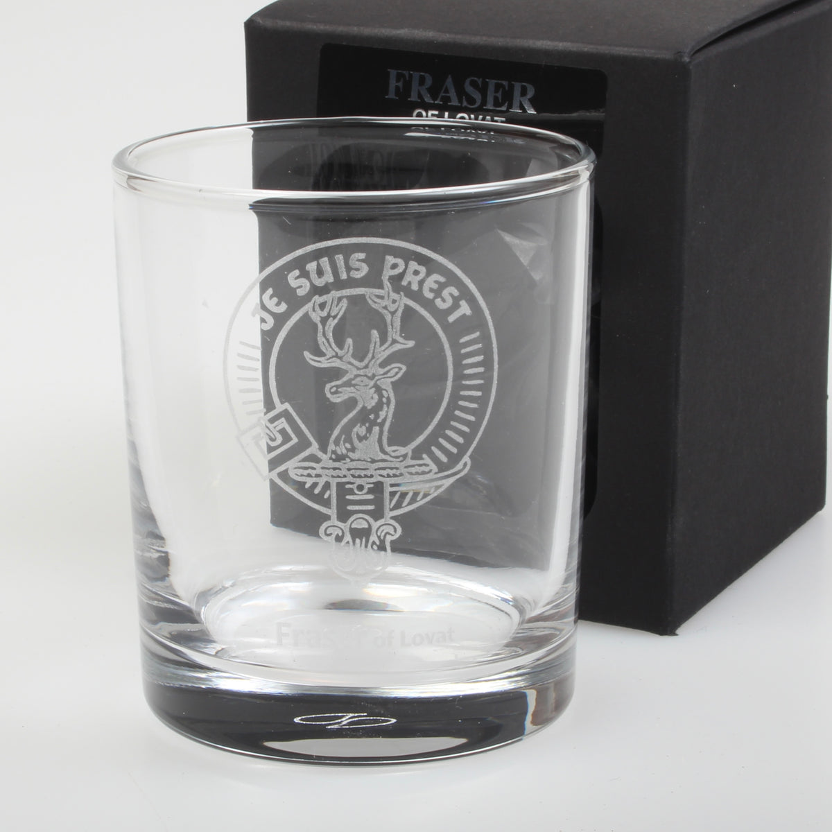 Clan Crest Whisky Glass