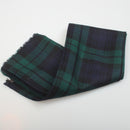 Luxury Lightweight Scarf in Black Watch Modern Tartan