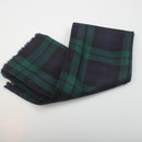 Luxury Lightweight Scarf in Black Watch Modern Tartan