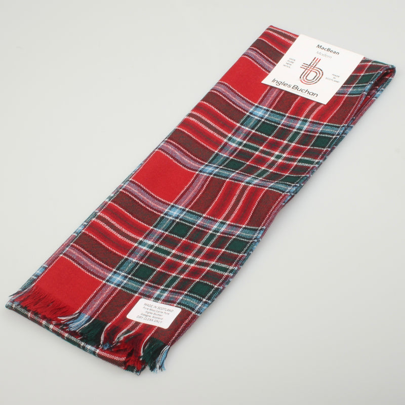 Wool Scarf in MacBean Tartan