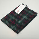 Rose Hunting Modern Tartan Wool Stole showcasing luxurious 100% pure new wool with a beautiful tartan pattern and stylish fringe, perfect for adding Scottish elegance to any outfit.