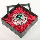 Antique Culloden Plaid Brooch