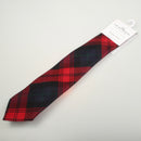 Luxury Pure Wool Tie in MacLachlan Red Modern Tartan