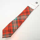 Luxury Pure Wool Tie in Morrison Red Ancient Tartan