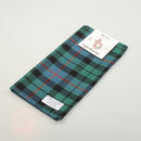 Wool Tartan Pocket Square in Morrison Hunting Ancient Tartan