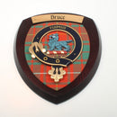Bruce Clan Crest Wall Plaque.